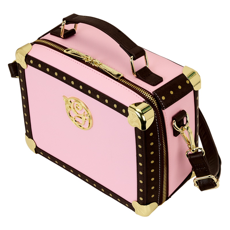 Loungefly Wicked Glinda's Luggage Trunk Crossbody Bag | Blue Culture Tees