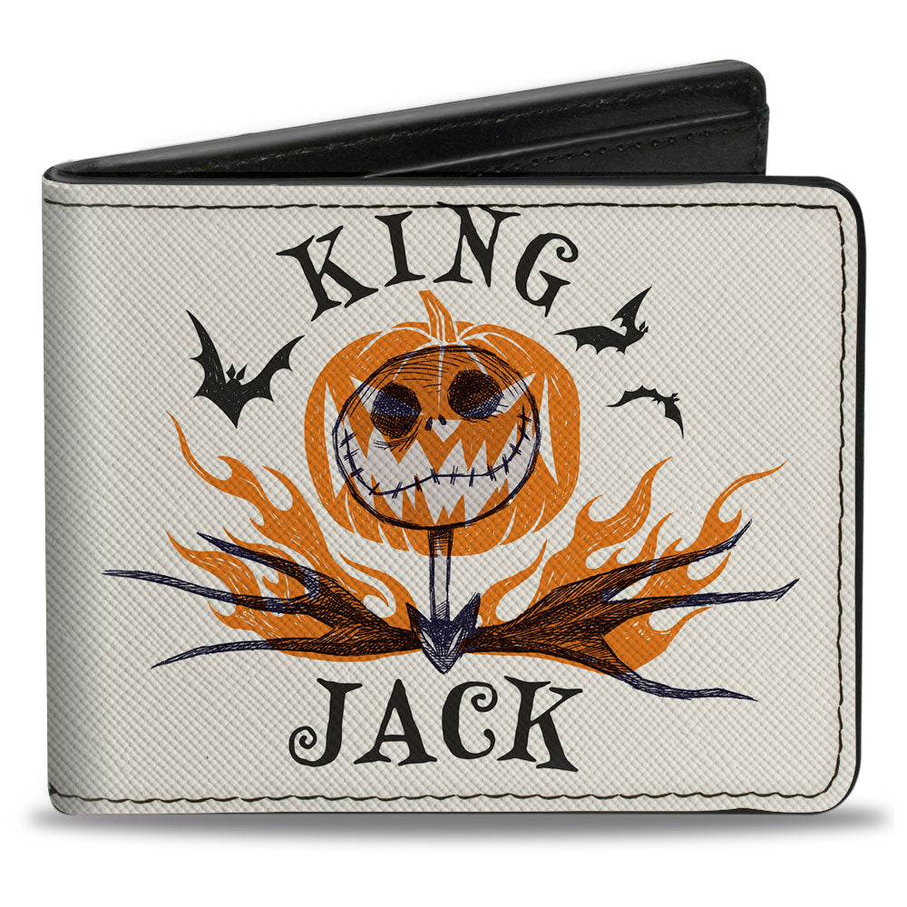 The Nightmare Before Christmas King Jack Bi-Fold Wallet | Blue Culture Tees