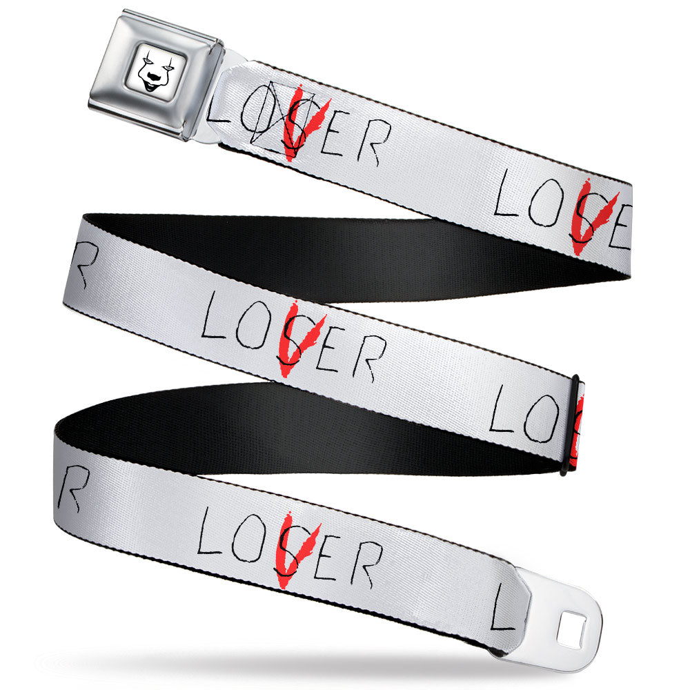 IT Chapter Two LOSER/LOVER Seatbelt Belt | Blue Culture Tees