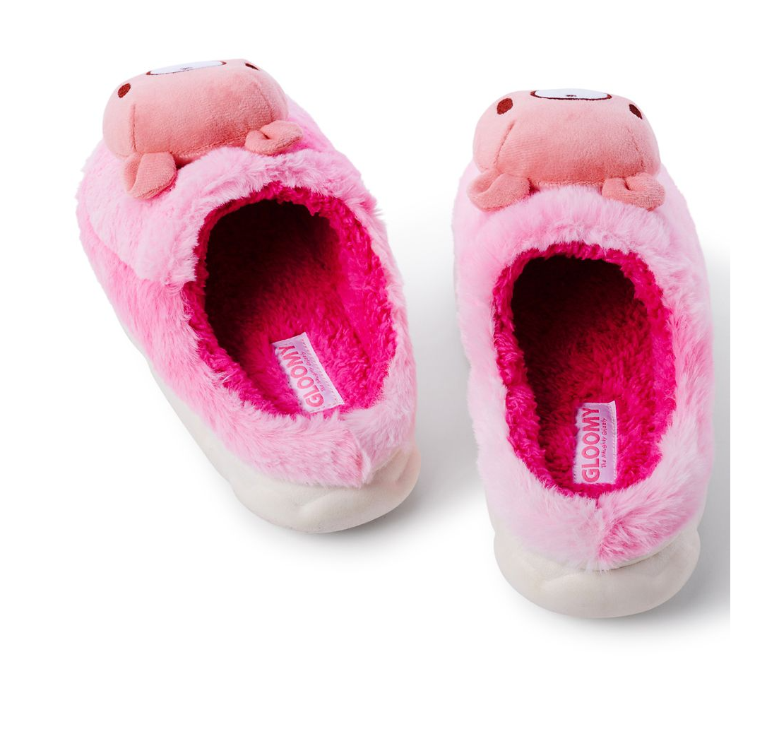 Gloomy Bear Plush Slippers | Blue Culture Tees