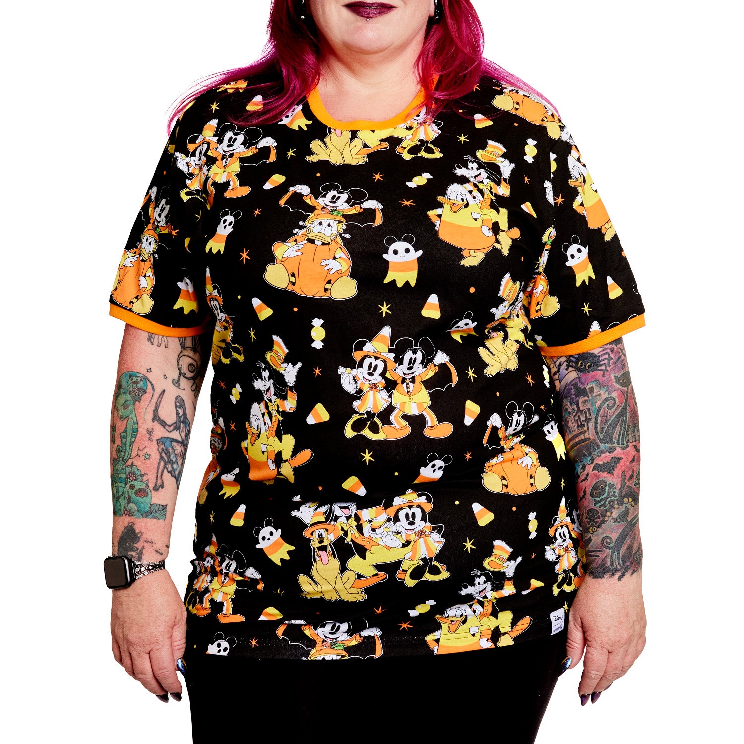 Loungefly Disney Mickey and Friends Candy Corn Unisex Tee
