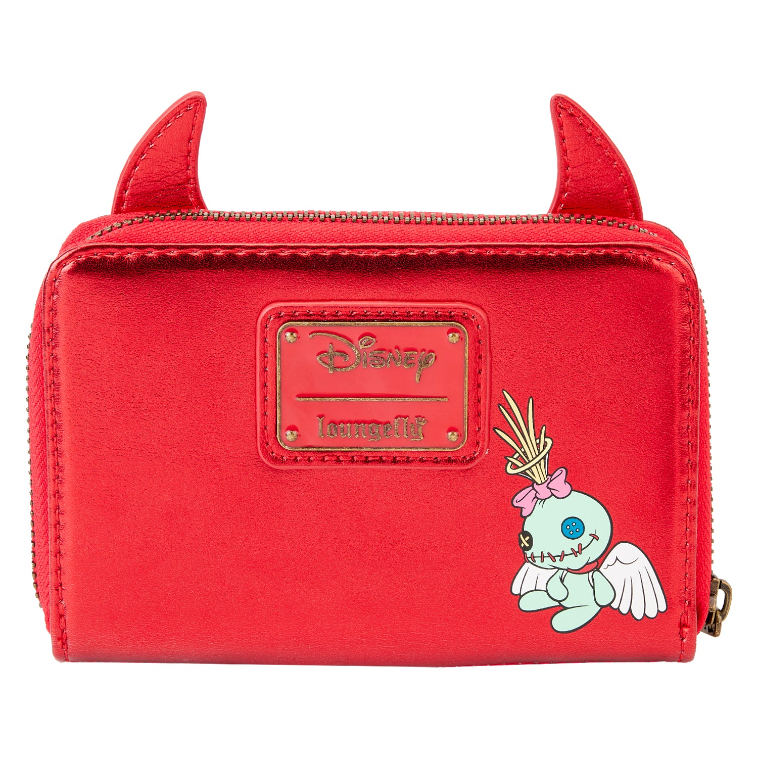 Loungefly Disney Stitch Devil Cosplay Zip Wallet