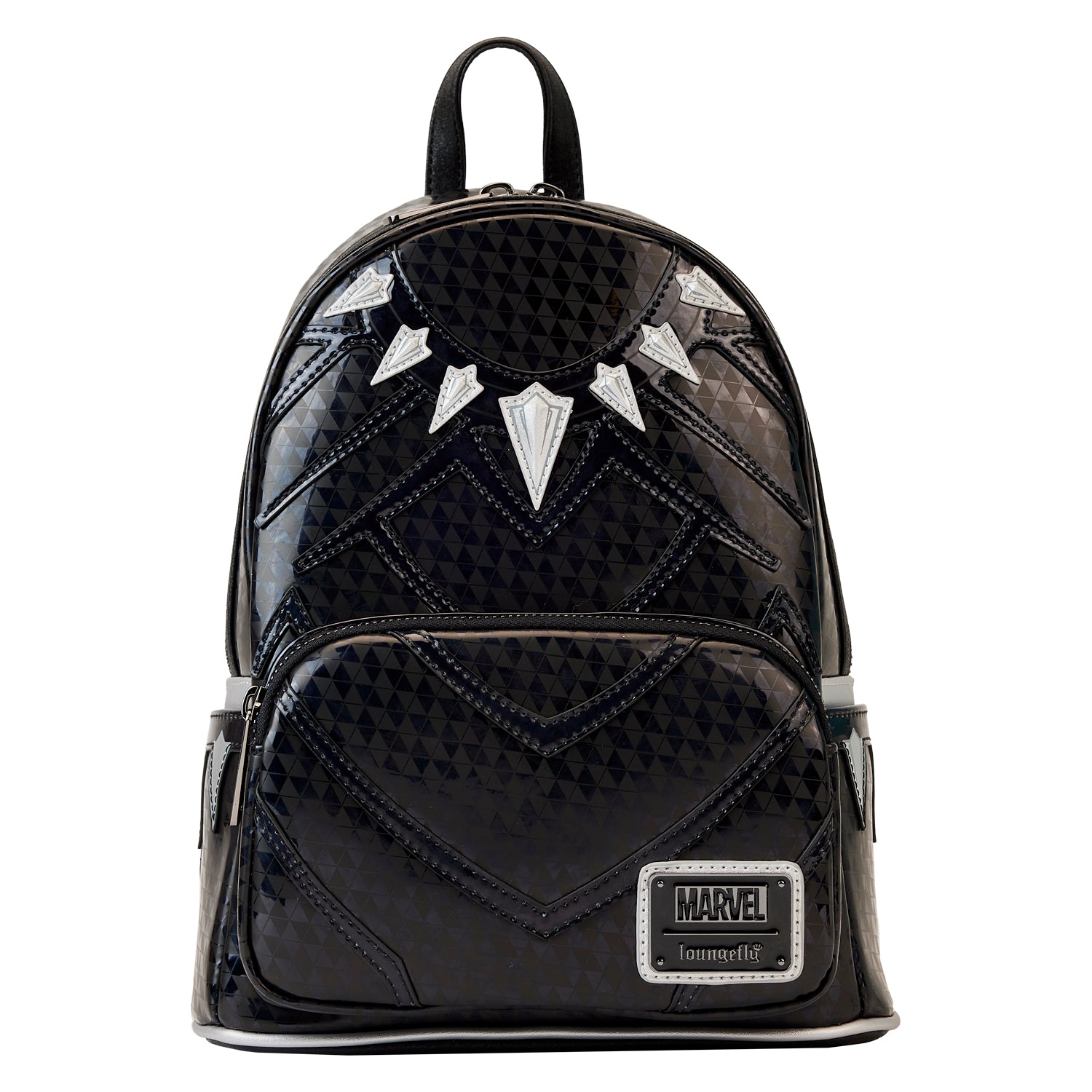 Loungefly Marvel Shine Black Panther Cosplay Mini Backpack