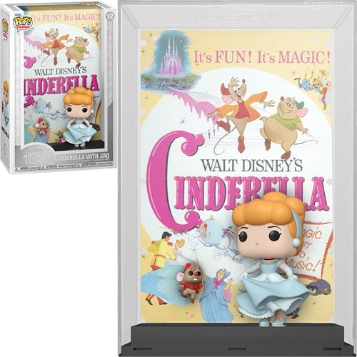 Funko Pop! Disney 100 Cinderella Movie Poster with Case #12