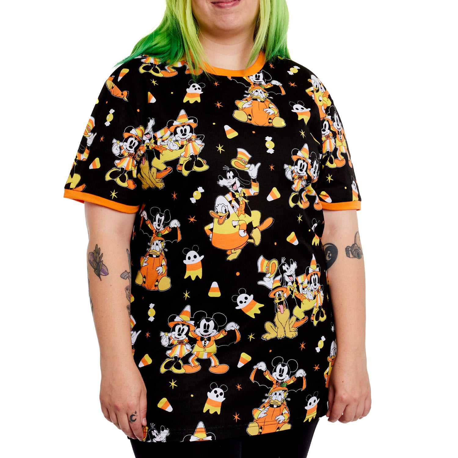 Loungefly Disney Mickey and Friends Candy Corn Unisex Tee