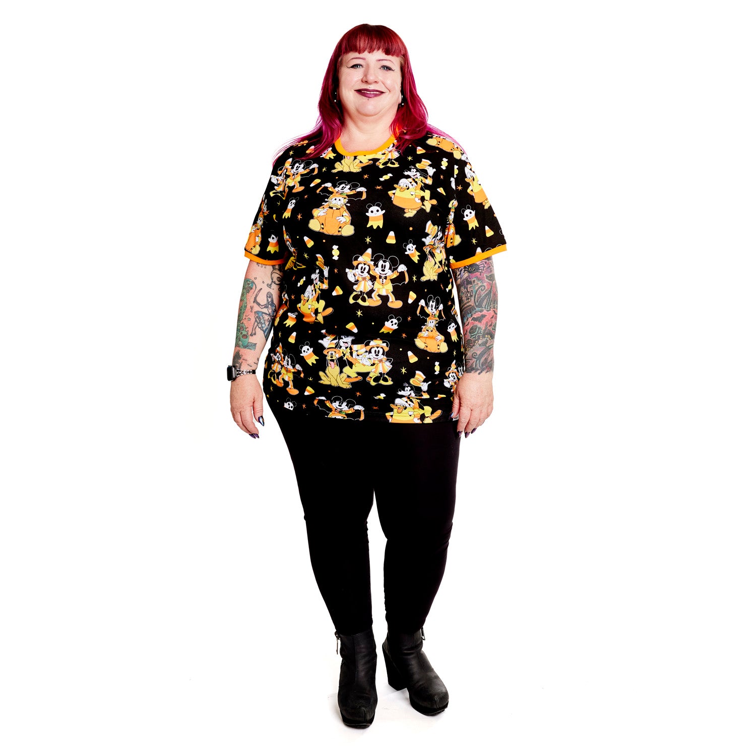 Loungefly Disney Mickey and Friends Candy Corn Unisex Tee