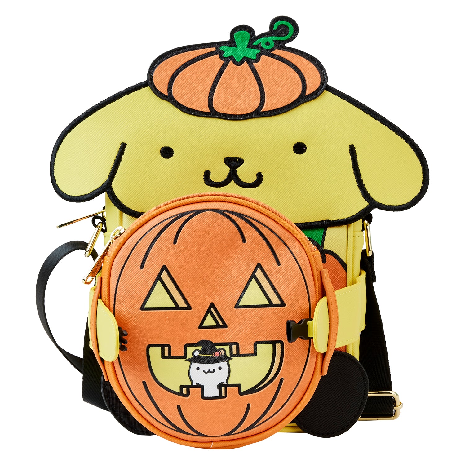 Loungefly Sanrio Pompompurin Halloween Crossbuddies Bag