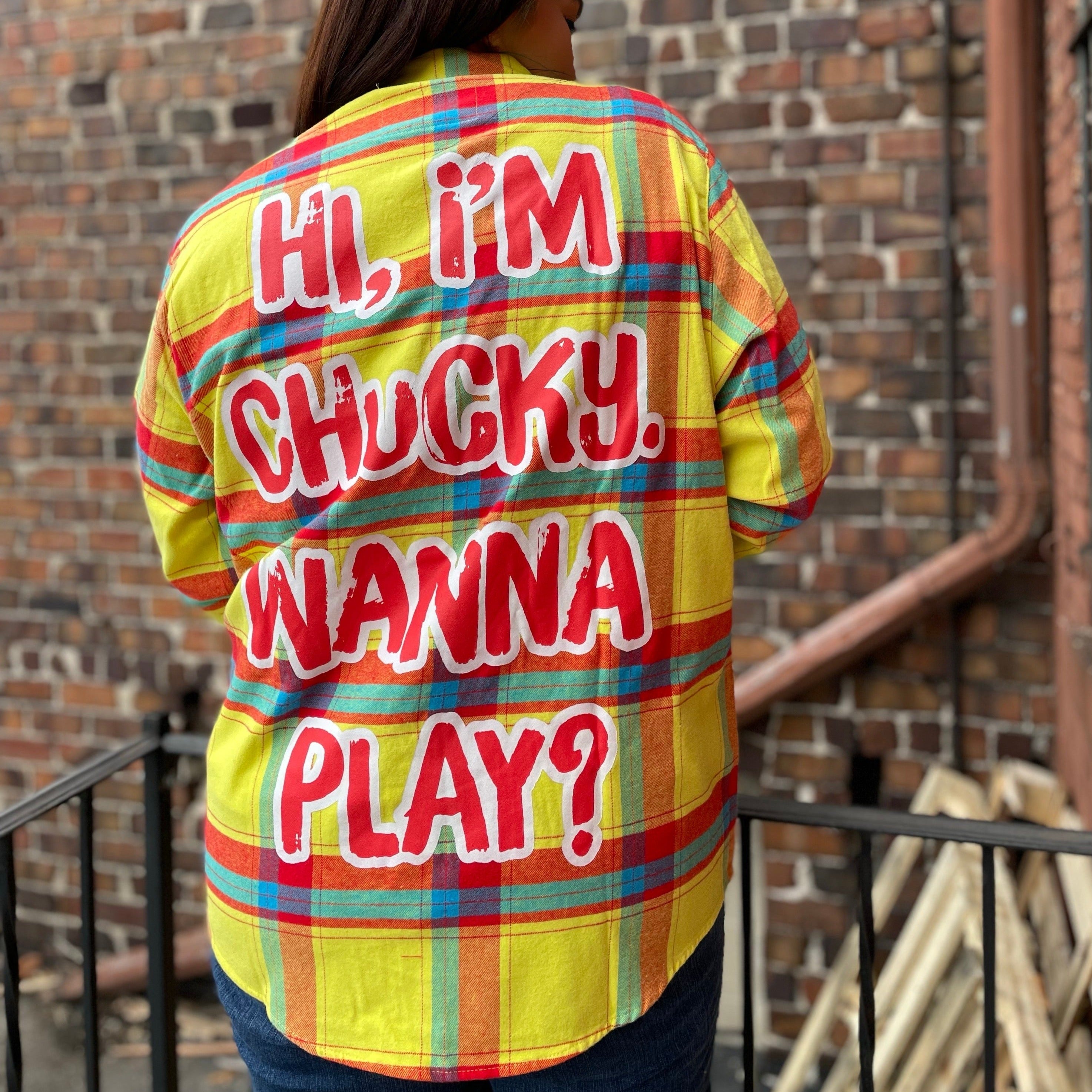 Cakeworthy Child's Play Chucky Flannel