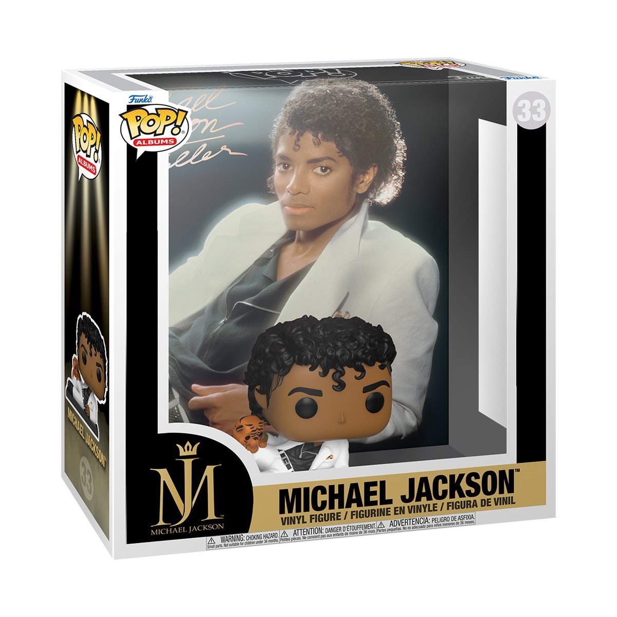 Funko Pop! Michael Jackson Thriller Vinyl Album Figure #33