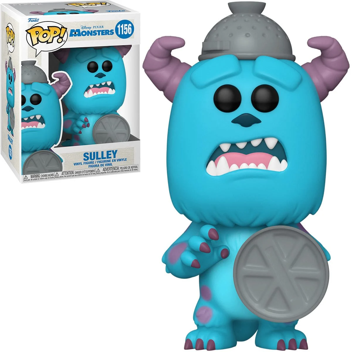 Funko Pop! Monsters, Inc. 20Th Anniversary Sulley With Lid Vinyl Figure #1156