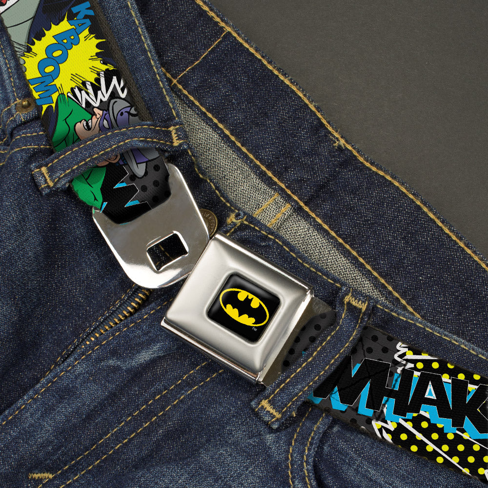 Batman & Villains Seatbelt Belt | Blue Culture Tees