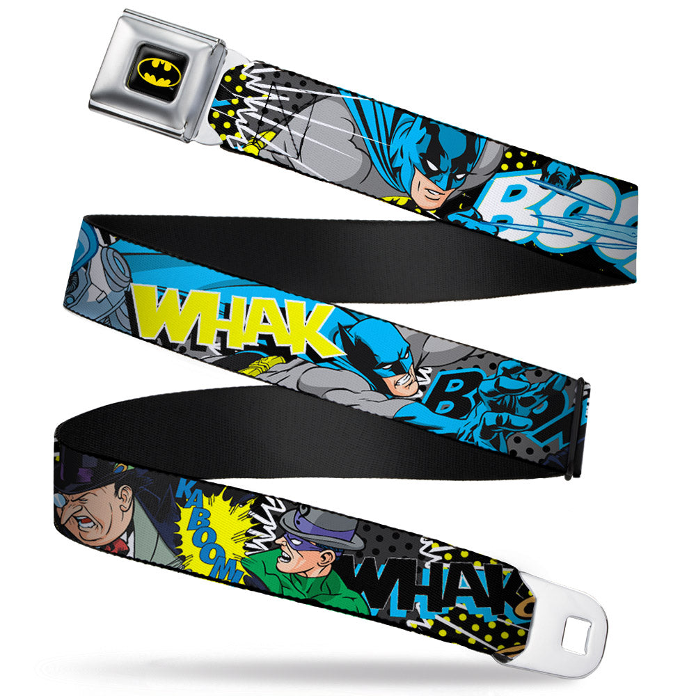 Batman & Villains Seatbelt Belt | Blue Culture Tees