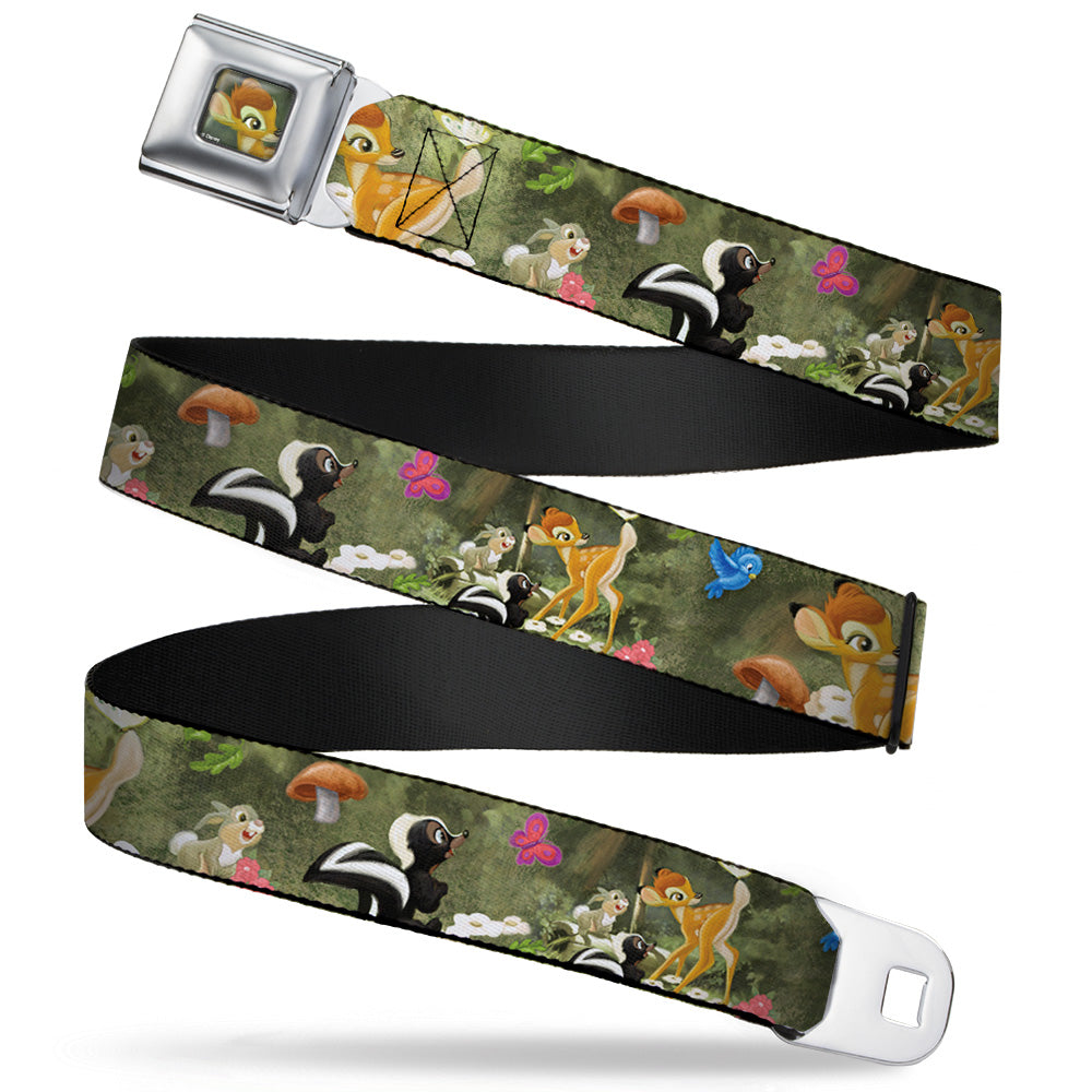 Disney Bambi & Friends Scene Seatbelt Belt