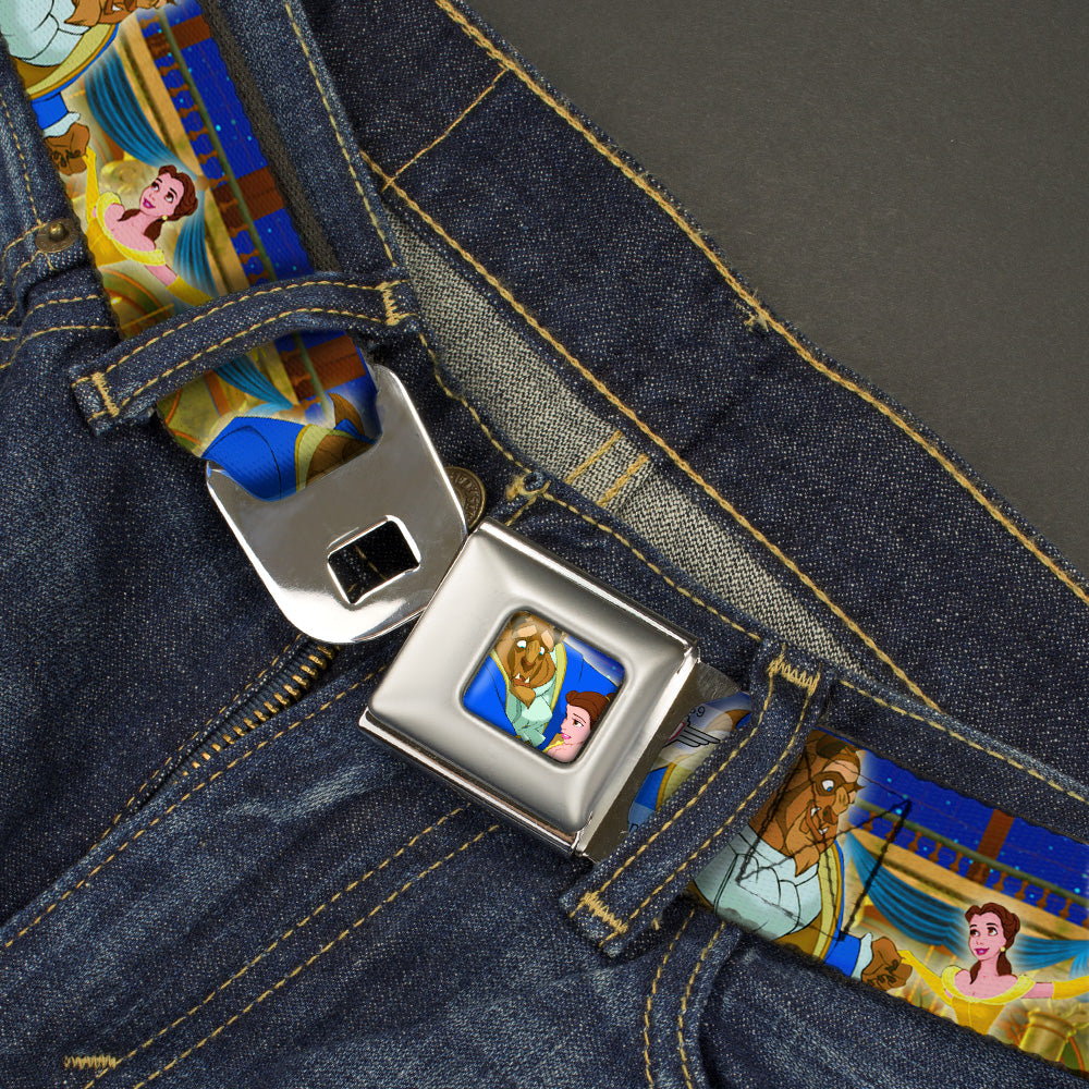 Beauty and the Beast Beast & Belle Ball Scene Seatbelt Belt