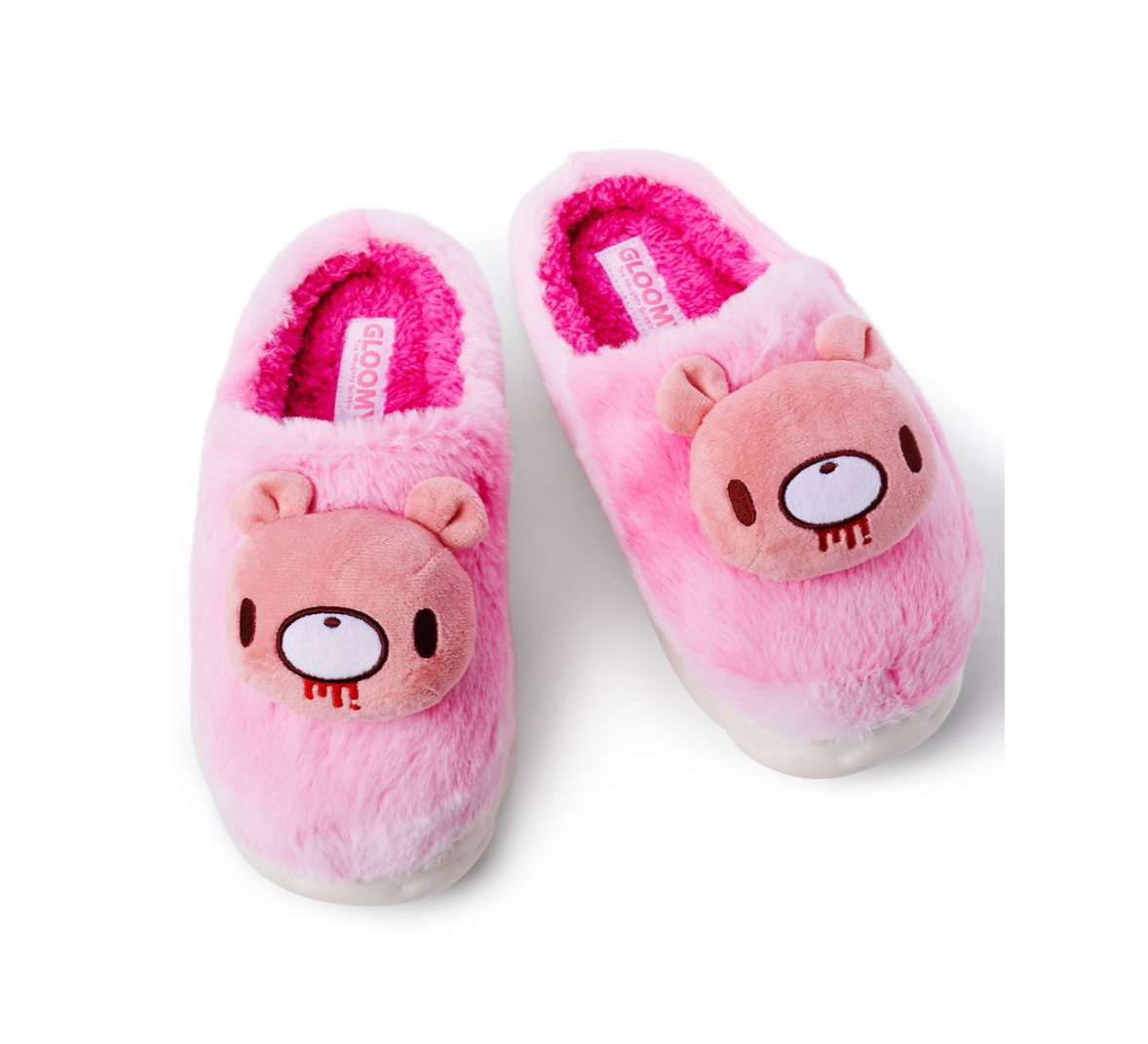 Gloomy Bear Plush Slippers | Blue Culture Tees