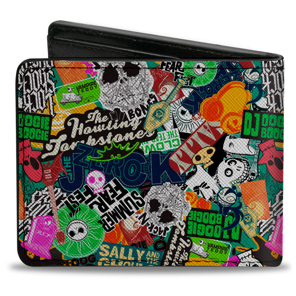 A Nightmare Before Christmas SUMMER FEAR FEST Logos Bi-Fold Wallet