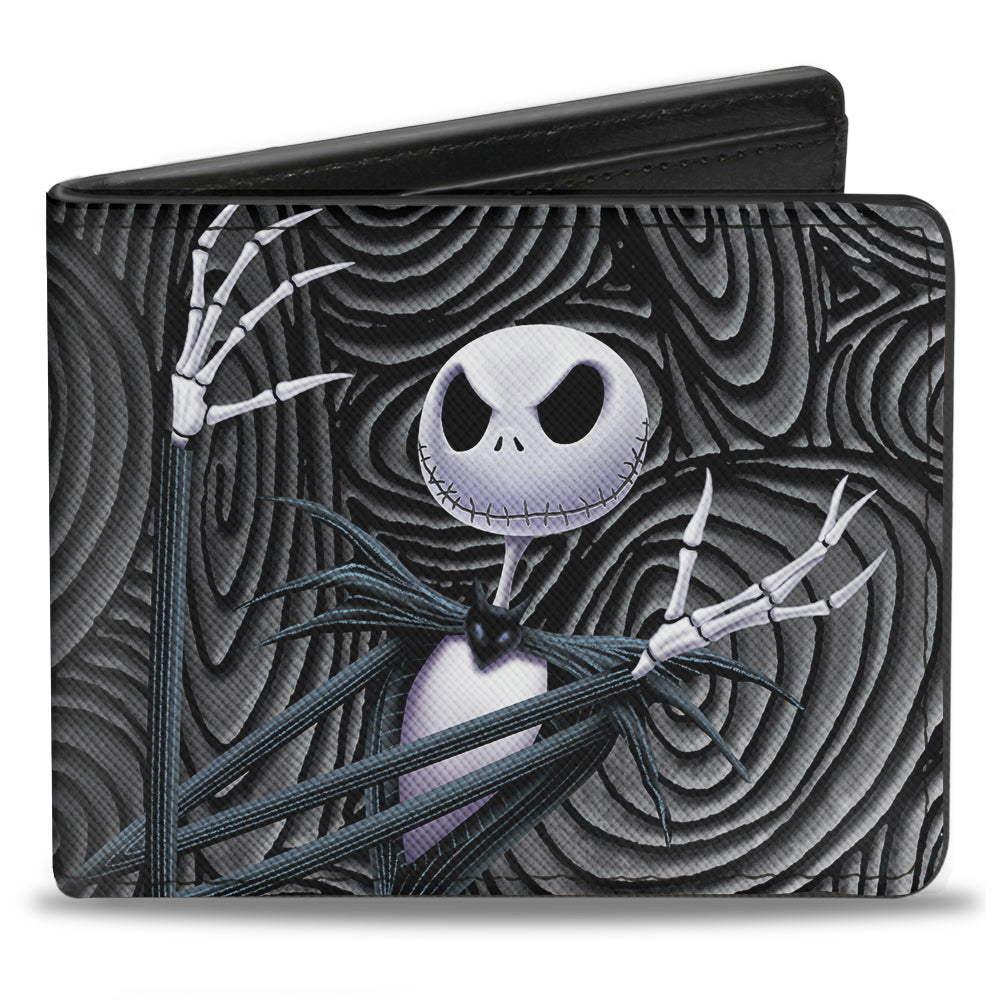 The Nightmare Before Christmas Jack Arms Crossed Bi-Fold Wallet | Blue Culture Tees