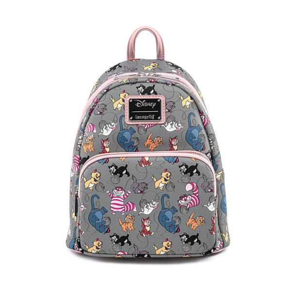 Loungefly Disney Cats AOP Mini Backpack | Blue Culture Tees