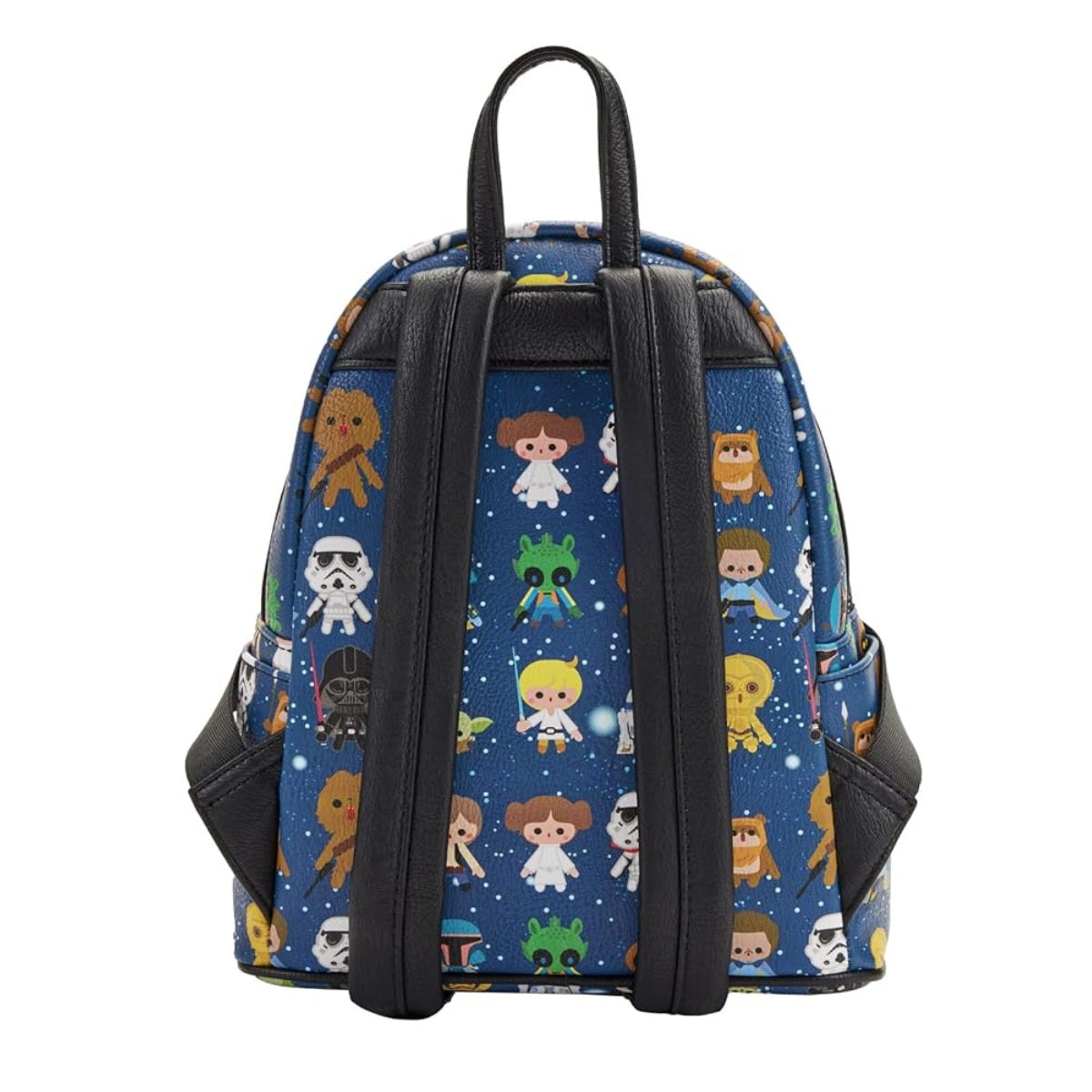 Loungefly Star Wars Chibi Character AOP Mini Backpack
