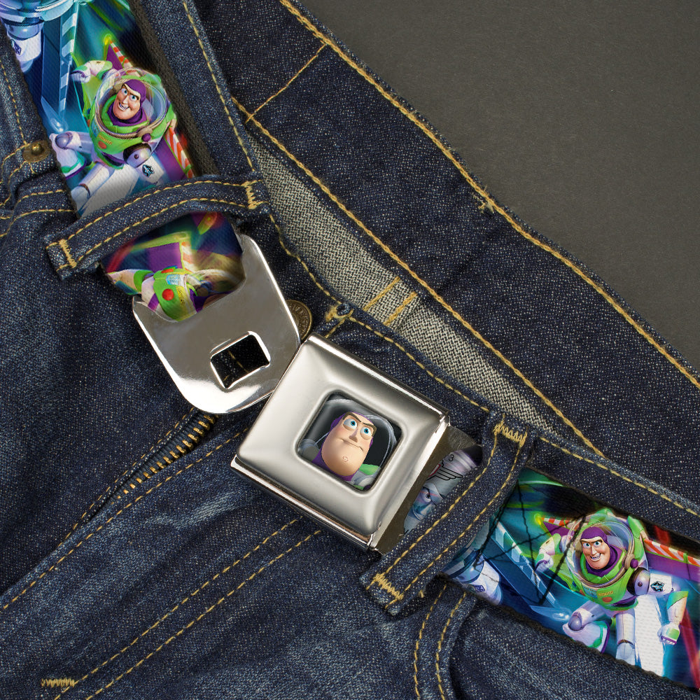 Toy Story Buzz Lightyear Action Poses Seatbelt Belt