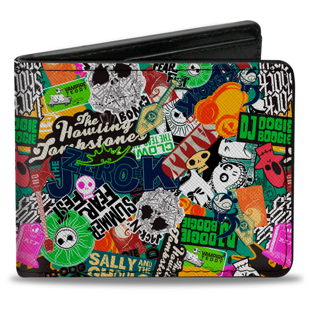 A Nightmare Before Christmas SUMMER FEAR FEST Logos Bi-Fold Wallet