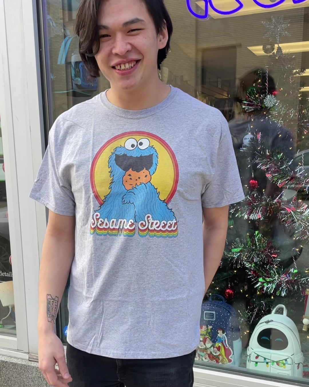 Sesame Street Cookie Monster Layers T-Shirt