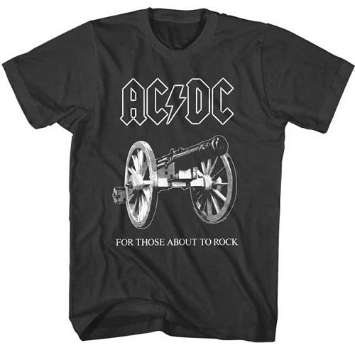 MEN'S ACDC ABOUT TO ROCK LIGHTWEIGHT TEE - Blue Culture Tees