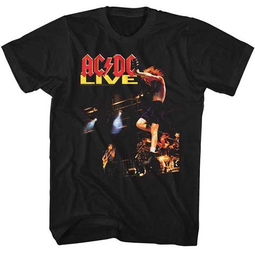 MEN'S ACDC ACDC LIVE LIGHTWEIGHT TEE - Blue Culture Tees