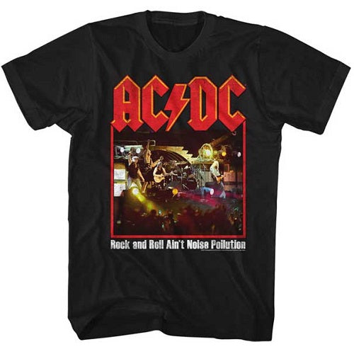 MEN'S ACDC NOISE POLLUTION 2 LIGHTWEIGHT TEE - Blue Culture Tees