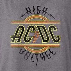 Junior's ACDC High Voltage Dolman T-Shirt