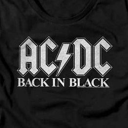 Junior's ACDC Back In Black 2 T-Shirt