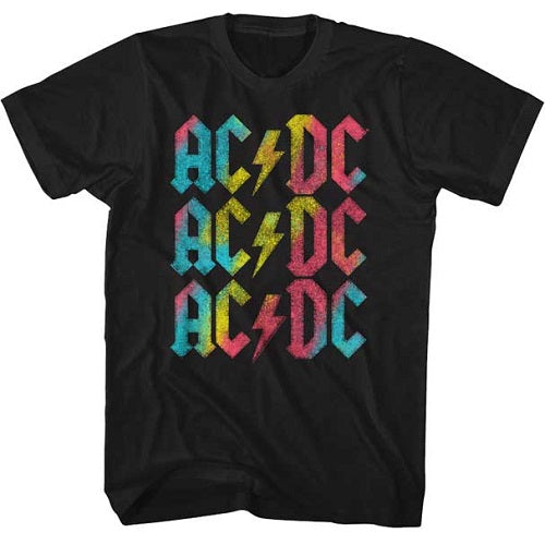 MEN'S ACDC MULTICOLOR LIGHTWEIGHT TEE - Blue Culture Tees