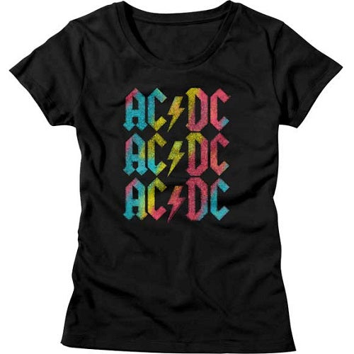 Junior's ACDC Multicolor T-Shirt