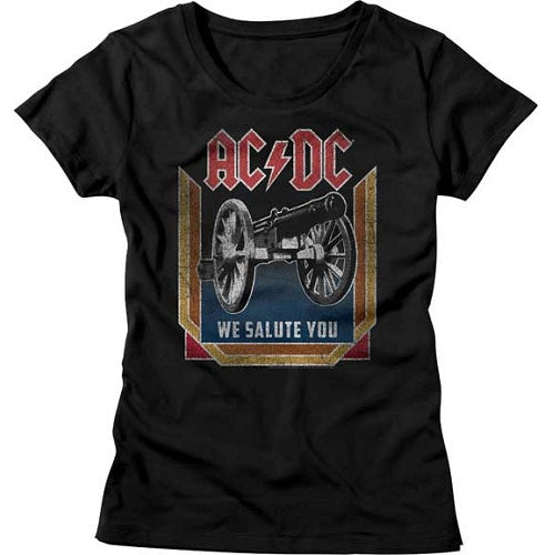 Junior's ACDC We Salute You T-Shirt