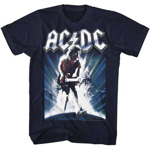 MEN'S ACDC ACDCACDC LIGHTWEIGHT TEE - Blue Culture Tees
