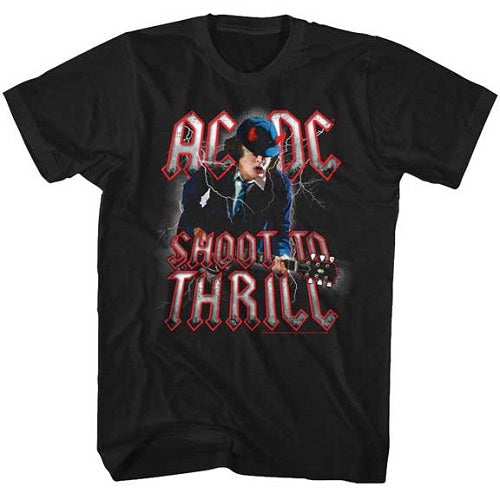 MEN'S ACDC SHOOT TO THRILL LIGHTWEIGHT TEE - Blue Culture Tees