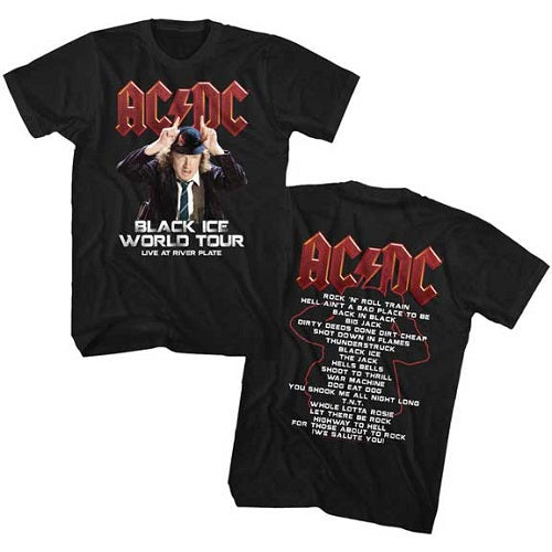 MEN'S ACDC BLACK ICE TOUR LIGHTWEIGHT TEE - Blue Culture Tees