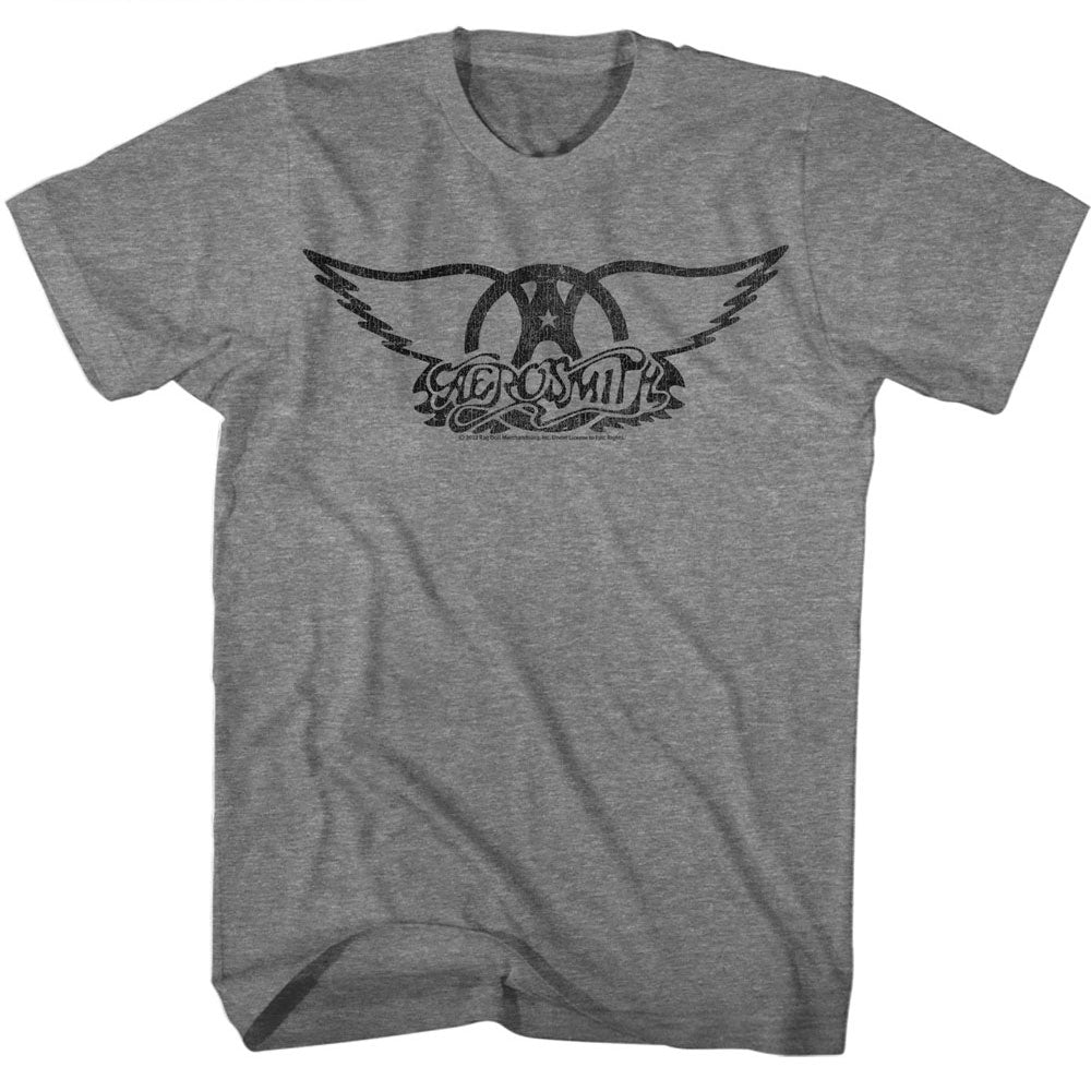 Aerosmith Black Logo TeeAerosmith Black Logo T-Shirt