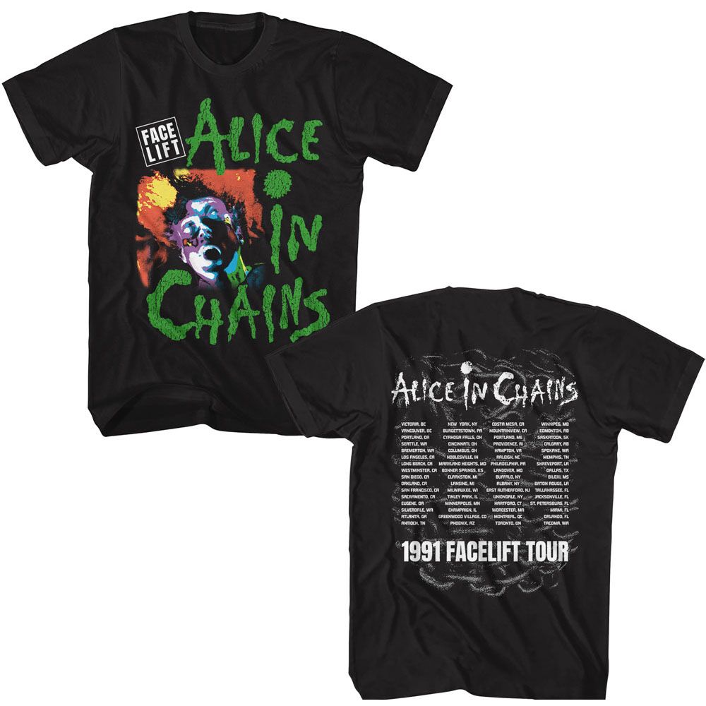 Alice In Chains Facelift Tour 91 T-Shirt