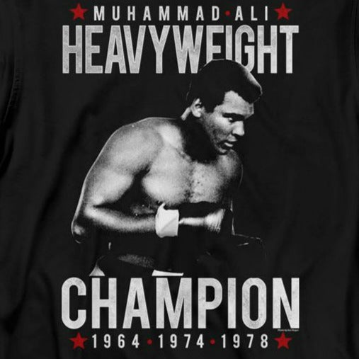 Muhammad Ali Heavy Champ Long Sleeve T-Shirt