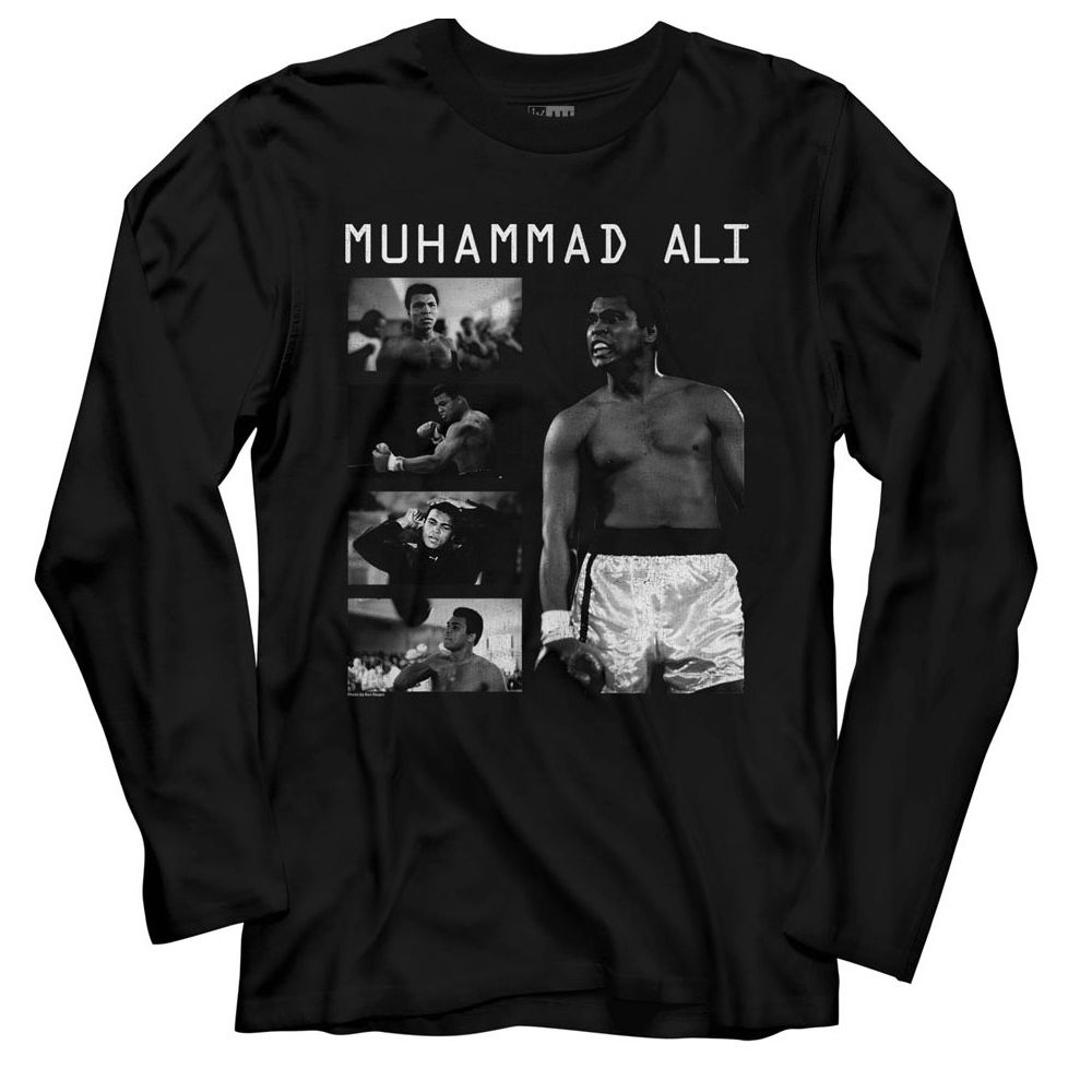 Muhammad Ali Collage Long Sleeve T-Shirt