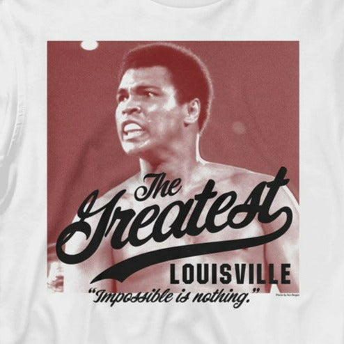 Muhammad Ali Vintage Greatest Adult S/S T-Shirt