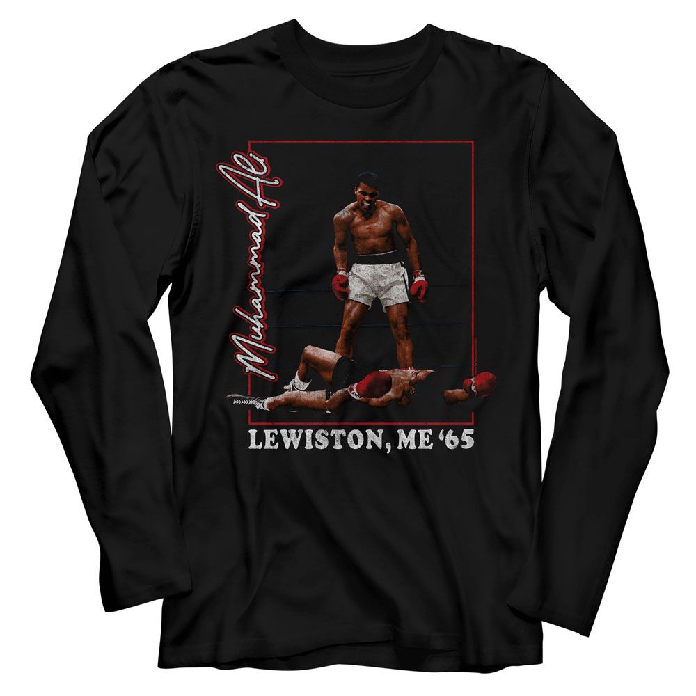Muhammad Ali Lewiston Me 65 Long Sleeve T-Shirt