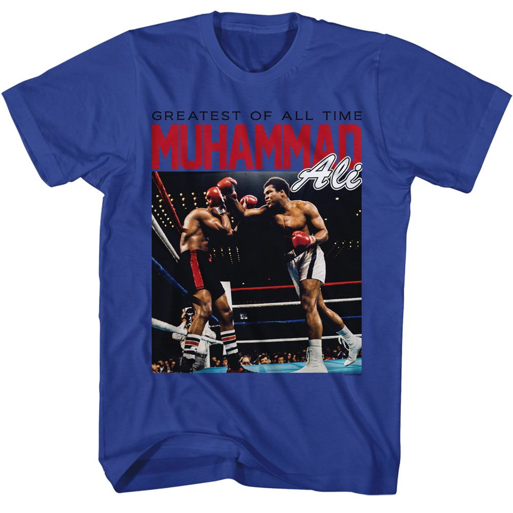 Muhammad Ali Fight Ring Light T-Shirt