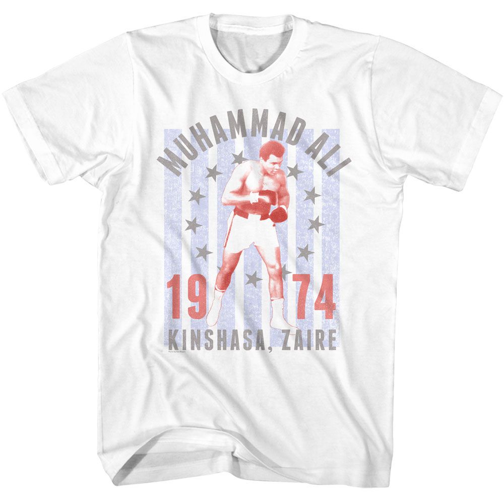 Muhammad Ali Kinshasa Zaire 1974 T-Shirt