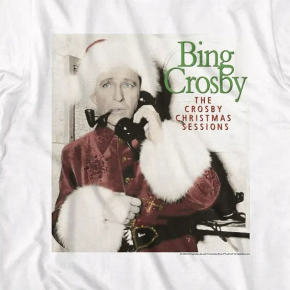 Bing Crosby Christmas Sessions Album T-Shirt