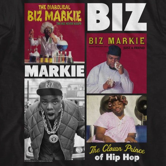 Bix Markie Clown Prince Collage T-Shirt