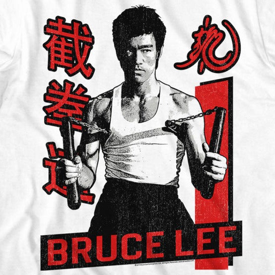Bruce Lee Nunchucks T-Shirt