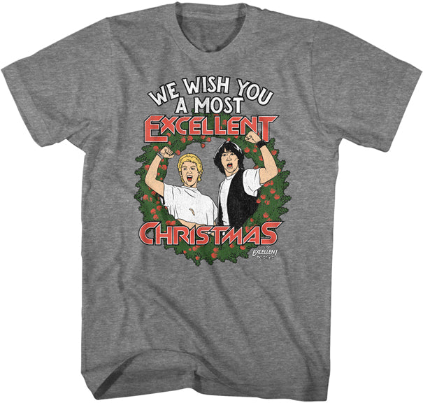 Men's Bill And Ted Christmas Tee