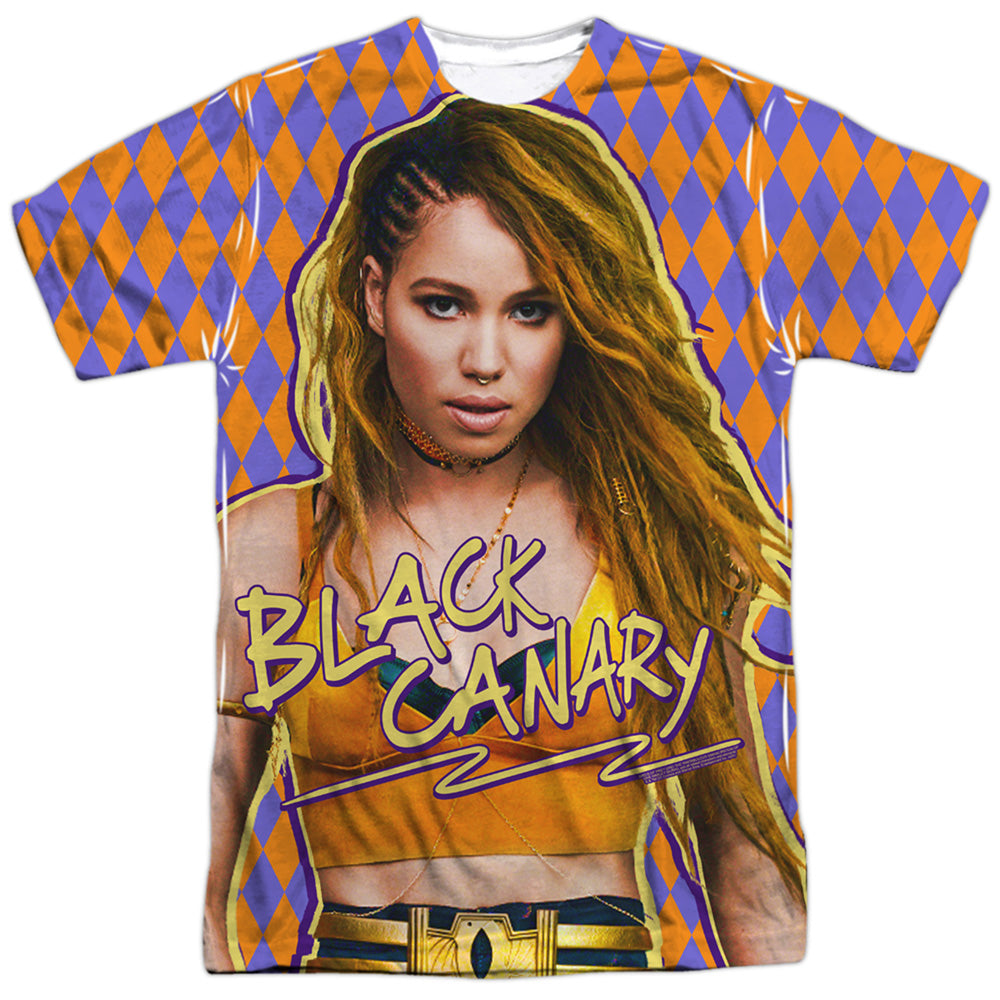 Birds Of Prey Black Canary Sublimated T-Shirt